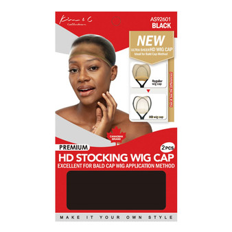 KIM &amp; C Premium HD Stocking Wig Cap (2pcs)