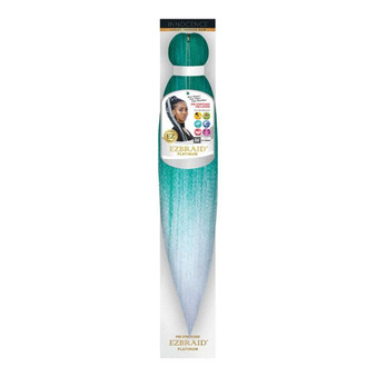 EZBRAID Platinum 2-Tone Color Pre-Stretched Braid (26inch)