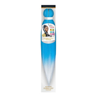 EZBRAID Platinum 2-Tone Color Pre-Stretched Braid (26inch)