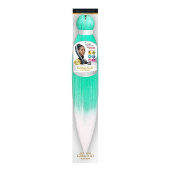 EZBRAID Platinum 2-Tone Color Pre-Stretched Braid (26inch)