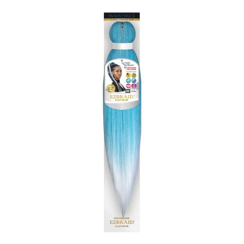 EZBRAID Platinum 2-Tone Color Pre-Stretched Braid (26inch)