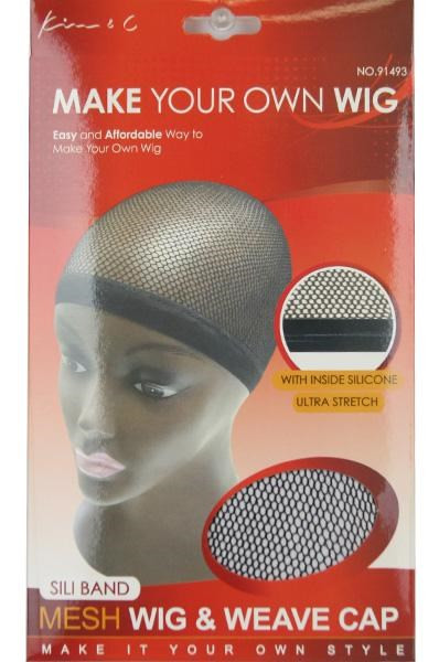 KIM &amp; C Silicone Band Mesh Wig &amp; Weaving Cap