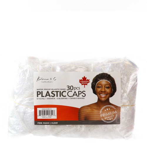 KIM &amp; C Water Proof Plastic Caps (30pcs/pack)