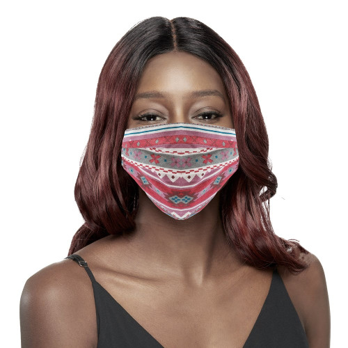 KIM &amp; C Cotton Earloop Mask #Gipsy Pattern