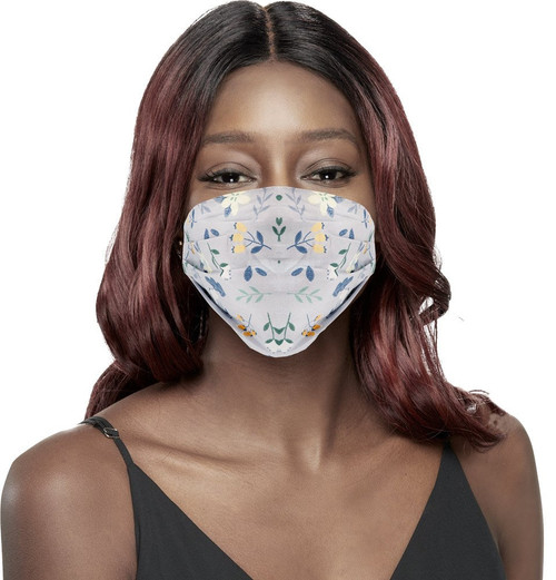 KIM &amp; C Fashion Flower Patterned Mask