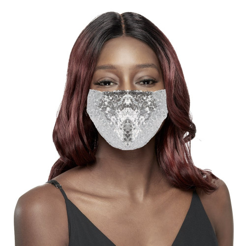 KIM &amp; C Sequin Earloop Mask