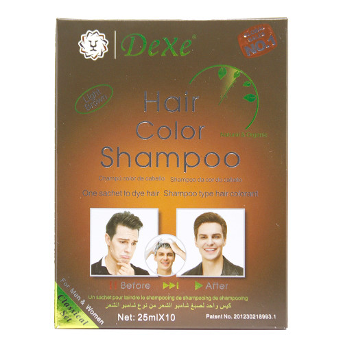 DEXE Hair Color Shampoo 25ml (10packettes/box)