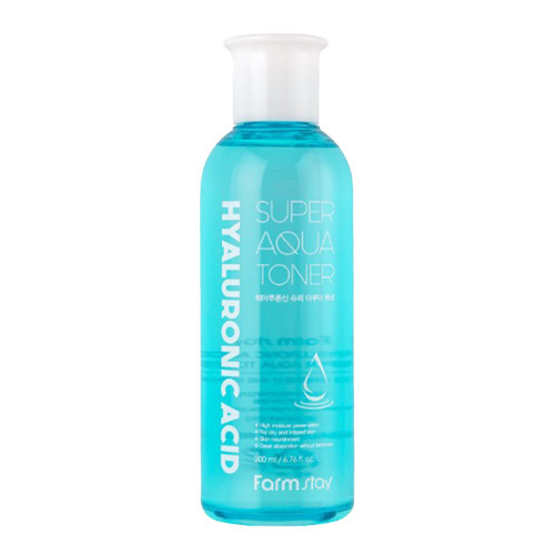 FARMSTAY Hyaluronic Acid Super Aqua Toner (200ml)