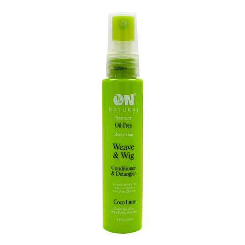 ON NATURAL Weave &amp; Wig Conditioner &amp; Detangler - Coco Lime (2oz)