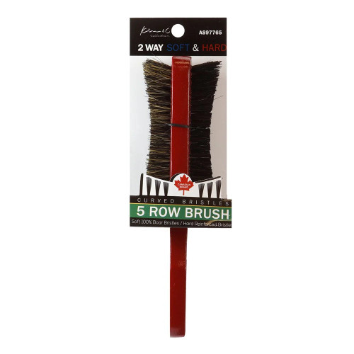 KIM &amp; C Curved Brush Premium Boar Brush