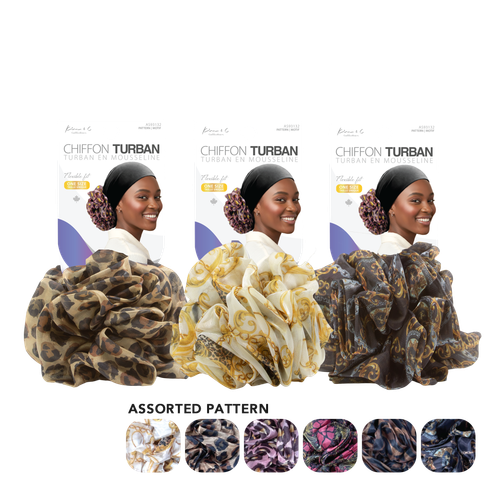 Kim &amp; C Premium chiffon Turban
