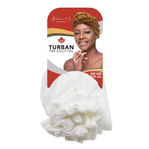 KIM &amp; C Premium Pre-Knotted Turban