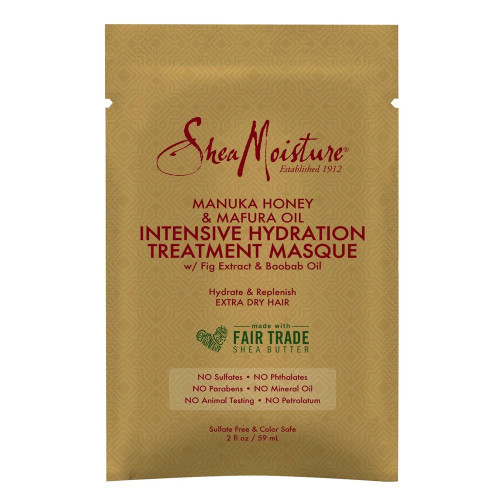 SHEA MOISTURE Manuka Honey &amp; Mafura Oil Intensive Hydration Hair Masque Packet (2oz)