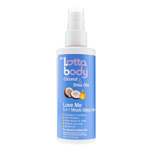 LOTTABODY Coconut &amp; Shea Oils 5 In 1 Leave In Treatment (5.1oz)