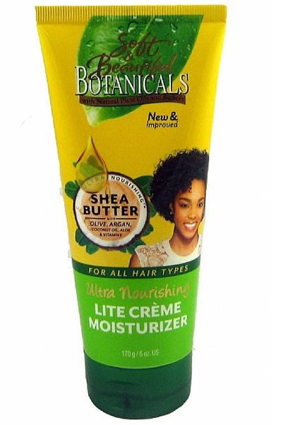 SOFT &amp; BEAUTIFUL Botanicals Shea Butter Lite Cream Moisturizer (6oz)