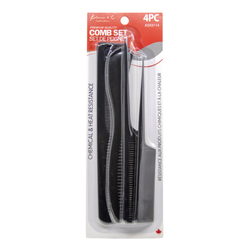 KIM &amp; C 4pcs Comb Set