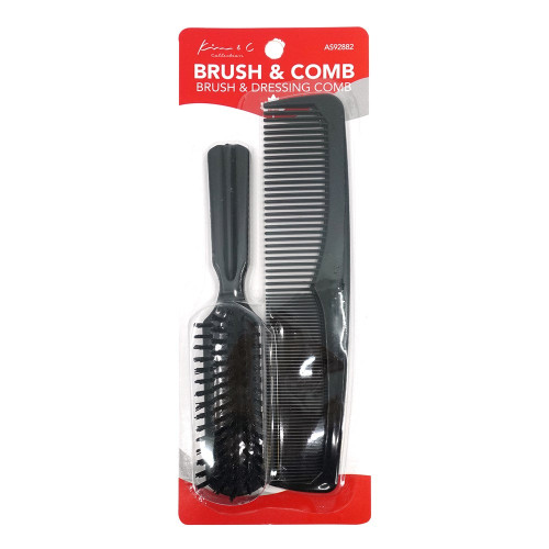KIM &amp; C Brush &amp; Comb Combo