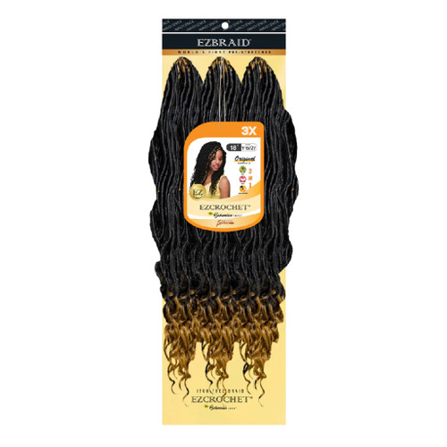 EZBRAID Ezcrochet 3X Bohemian Locs (18inch)
