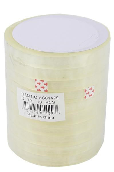 KIM &amp; C 12mm Transparant Tape Set (10pc)
