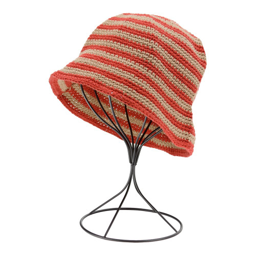 KIM &amp; C Handmade Fashion Bucket Stripe Hat