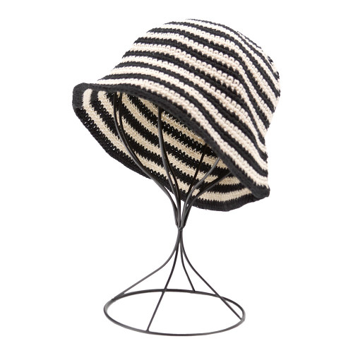 KIM &amp; C Handmade Fashion Bucket Stripe Hat