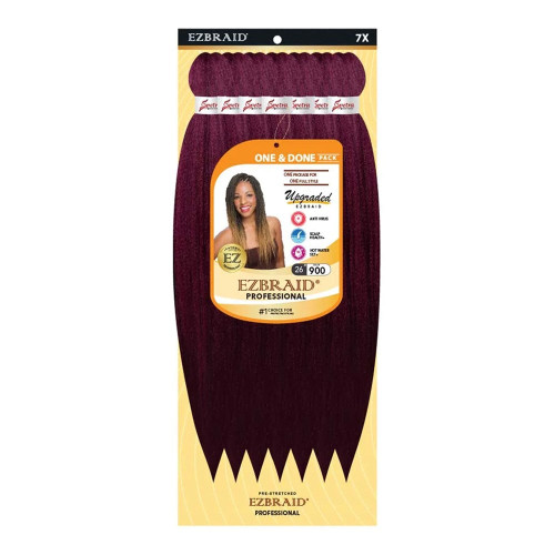 EZBRAID Professional 7X One &amp; Done Pre-Stretched Braid (26inch)