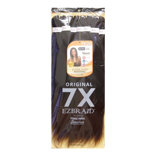 EZBRAID Professional 7X One &amp; Done Pre-Stretched Braid (26inch)