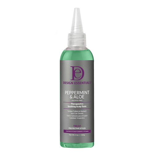 DESIGN ESSENTIALS Peppermint &amp; Aloe Soothing Scalp Tonic (4oz)
