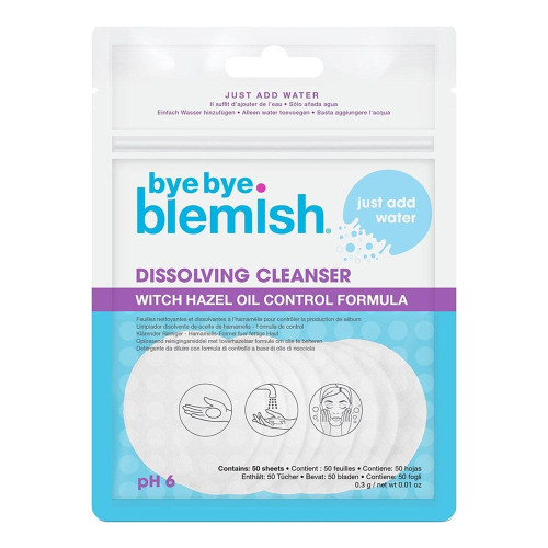 BYE BYE BLEMISH Dissolving Cleanser [50 sheets/pack]