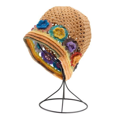KIM &amp; C Handmade Fashion Floral Net Hat