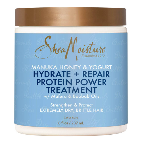 SHEA MOISTURE Manuka Honey &amp; Yogurt Hydrate + Repair Protein Power Treatment (8oz)