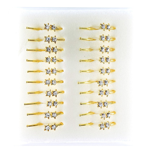 INTERVISION 925 Stering Silver Nose Stud