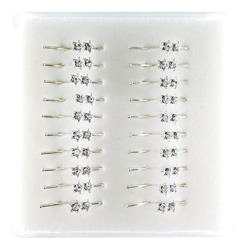 INTERVISION 925 Stering Silver Nose Stud