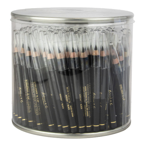 KIM &amp; C Mini Eyeliner &amp; Lip Pencil (144pcs/jar) - Black