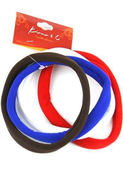KIM &amp; C 4pcs Elastic Headbands