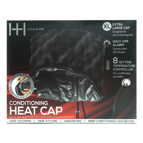 ANNIE Hot &amp; Hotter 3 In 1 Professional Washable Conditioning Heat Cap