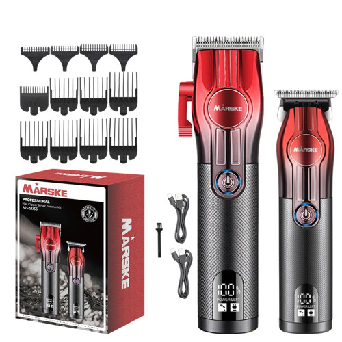 MARSKE Professional Wireless Clipper and Trimmer Kit