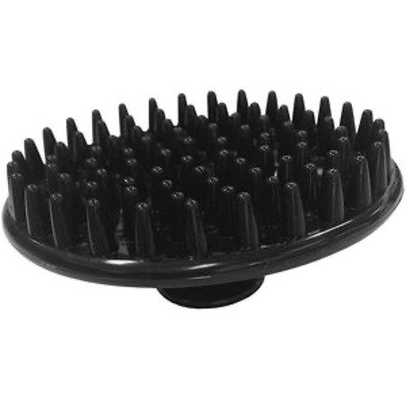 BabylissPRO Individual Flexible Rubber Black Massage Brushes