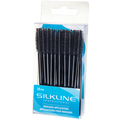 SILKINE Disposable Mascara Applicators 25/pack – Black