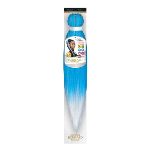 EZBRAID Platinum 2-Tone Color Pre-Stretched Braid (26inch)