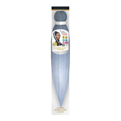 EZBRAID Platinum 2-Tone Color Pre-Stretched Braid (26inch)