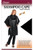 ANNIE Shampoo Cape with Velcro Closure [Soft Vinyl] Black