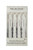 SILKLINE 4pcs Precision Tweezer Set