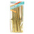 MAGIC COLLECTION Bone Tail Comb Gold 12pcs Bulk Pack