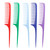 MAGIC COLLECTION Extra Long Bone Tail Comb 12pcs Bulk Pack