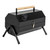 Saldnes Octagon Double Sided Portable Barbeque Grill-Black