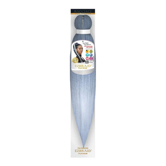 EZBRAID Platinum 2-Tone Color Pre-Stretched Braid (26inch)