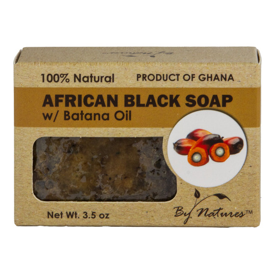 BY NATURES African Black Soap (3.5oz)
