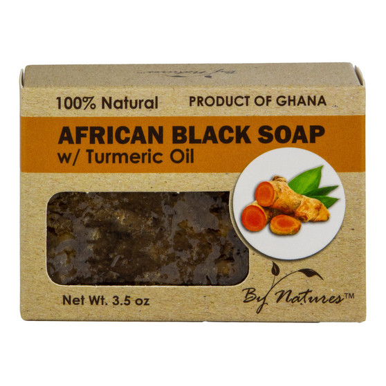 BY NATURES African Black Soap (3.5oz)