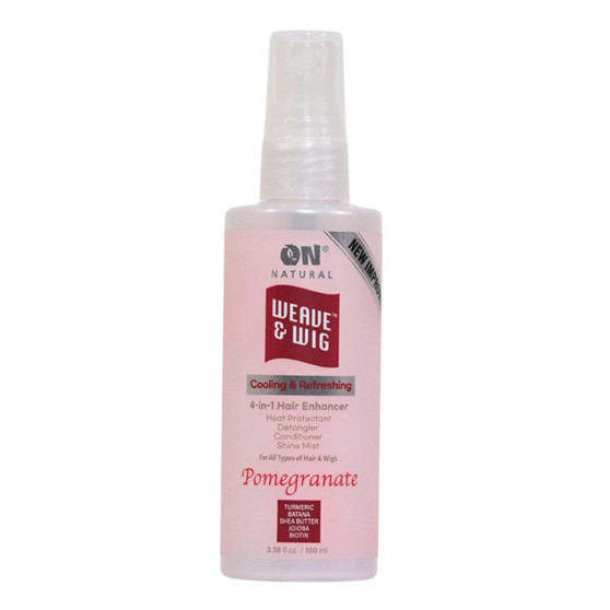 ON NATURAL Weave &amp; Wig 4 In 1 Hair Enhancer Heat Protectant Detangler &amp; Conditioner